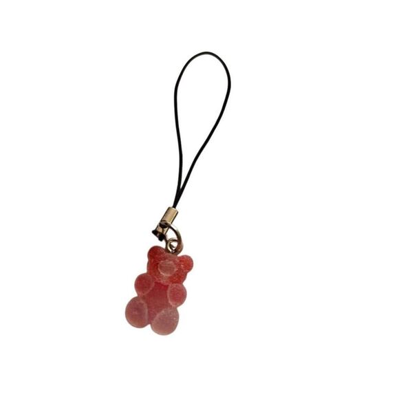 Kawaii Sour Candy Gunny Bear Phone Charm - Picture 1 of 2